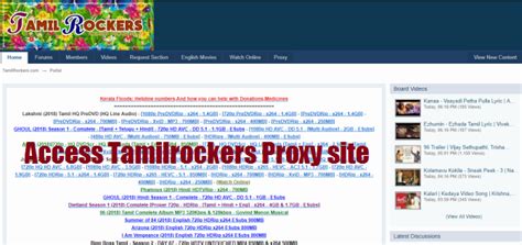 tamilrockers proxy site 1|50+ TamilRockers Proxy List: 100